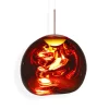 Tom Dixon Pendellamper > LED-hængelampe Melt, Ø 50 cm, kobber, plast