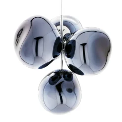 Tom Dixon Lysekroner > LED-lysekrone Melt Chandelier, røggrå