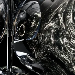 Tom Dixon Lysekroner > LED-lysekrone Melt Chandelier, røggrå