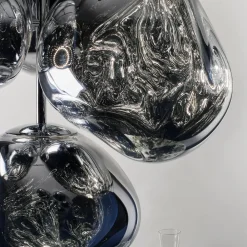 Tom Dixon Lysekroner > LED-lysekrone Melt Chandelier, røggrå