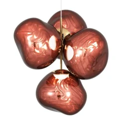 Tom Dixon Lysekroner > LED-lysekrone Melt Chandelier, kobberfarvet
