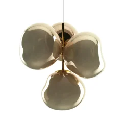 Lysekroner ^ Tom Dixon LED-lysekrone Melt Chandelier, bronzefarvet