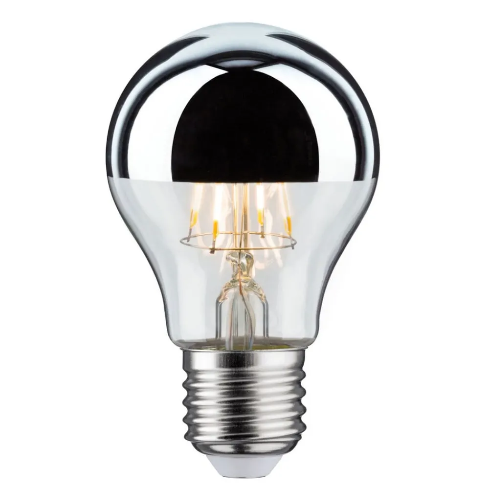Paulmann Led Pærer > topforspejlet LED-pære E27 dråbe 827 4,8 W 580 lm