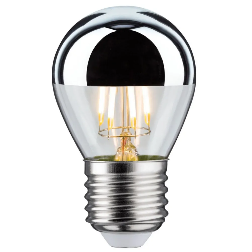 Led Pærer ^ Paulmann topforspejlet LED-pære E27 dråbe 827 4,8 W 360 lm