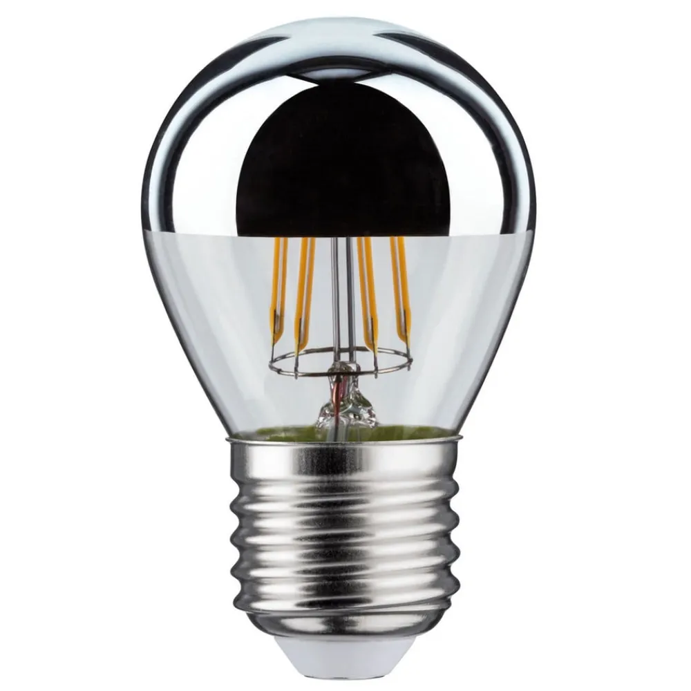 Led Pærer ^ Paulmann topforspejlet LED-pære E27 dråbe 827 4,8 W 360 lm