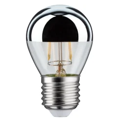 Paulmann Led Pærer > Topforspejlet pære E27 drop 827silver 2,6W