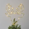 Dekorationsbelysning|Julepynt ^ STAR TRADING Topsy LED-julestjerne, hjortehoved, batteridrift