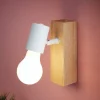 EGLO Væglamper > Townshend 3 væglampe af træ, hvid