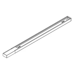 Maytoni Skinnesystem > Track 1-faset skinne i sort, 100 cm