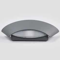 Lucande Væglamper > Trapezformet LED-udendørsvæglampe Glen med IP65