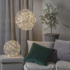 Julepynt|Julelys Udendørs ^ STAR TRADING Trassel LED udendørs dekoration Ø 30 cm