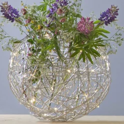 Julepynt|Julelys Udendørs ^ STAR TRADING Trassel LED udendørs dekoration Ø 30 cm