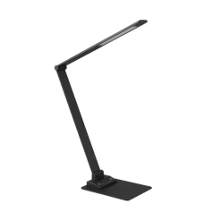 Trio Lighting Arbejdsrum/Kontor > Travis LED-bordlampe, sort, CCT, dæmpbar, touch, USB