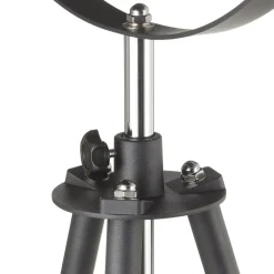 Globo Gulvlamper|Gulvlamper > Trebenet gulvlampe Lenn, sort-guld