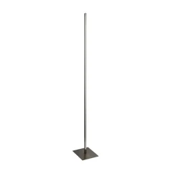 Searchlight Gulvlamper|Gulvlamper > Tribeca LED-gulvlampe, sølv/opalhvid, metal, CCT, 150 cm