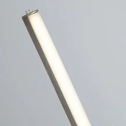 Searchlight Gulvlamper|Gulvlamper > Tribeca LED-gulvlampe, sølv/opalhvid, metal, CCT, 150 cm