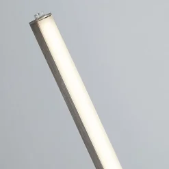 Searchlight Gulvlamper|Gulvlamper > Tribeca LED-gulvlampe, sølv/opalhvid, metal, CCT, 150 cm