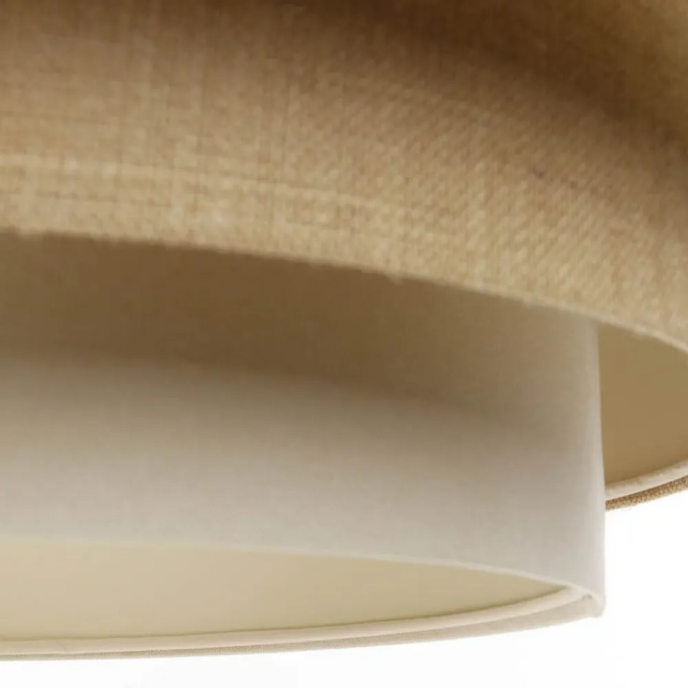 Maco Design Pendellamper > Triniti hængelampe, grøn/beige/creme, Ø 60 cm, tekstil