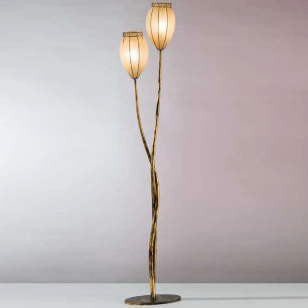 Siru Gulvlamper|Gulvlamper > Tulipano gulvlampe med scavo-glas