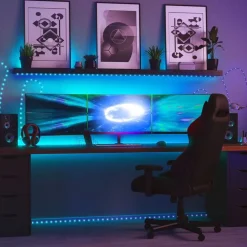 Julepynt|Julelys Udendørs ^ twinkly Dots LED-lyskæde RGB, sort, IP44, 10 m
