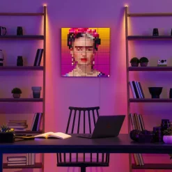 Dekorationsbelysning ^ twinkly RGB-firkanter sort IP20 1 udvidelse
