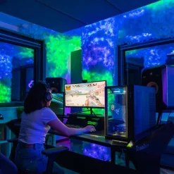 Dekorationsbelysning|Julepynt ^ twinkly RGB lyskæder, sort, 250 lys 20m