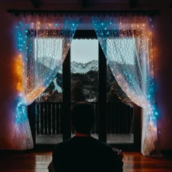 twinkly Dekorationsbelysning|Julepynt > RGBW-lysgardin, 210 LED'er