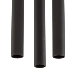Pendellamper ^ SOLLUX LIGHTING Tynd pendel, sort, tre lys, rondel
