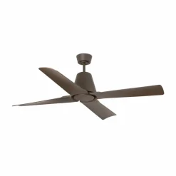 Loftventilatorer ^ FARO BARCELONA Typhoon M loftventilator med DC-motor IP44 brun