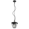Udendørs Pendellamper ^ Trio Lighting Udendørs hængelampe VENTA, sort, 17 x 17 cm, metal, IP44