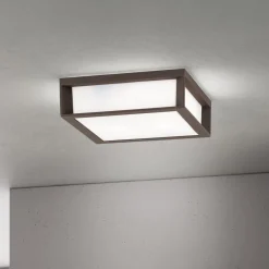 ORION Udendørs Loftlamper > Udendørslampe Henry, corten, trykstøbt aluminium, E27, IP44