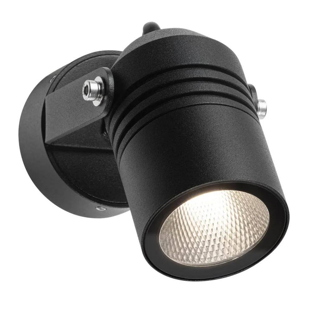 Udendørs Spot|Væglamper ^ LCD 5019 udendørs LED-spot, sort, IP54