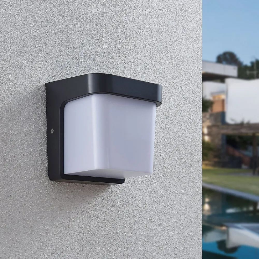Lindby Væglamper > Udendørs LED-væglampe Adenike uden sensor