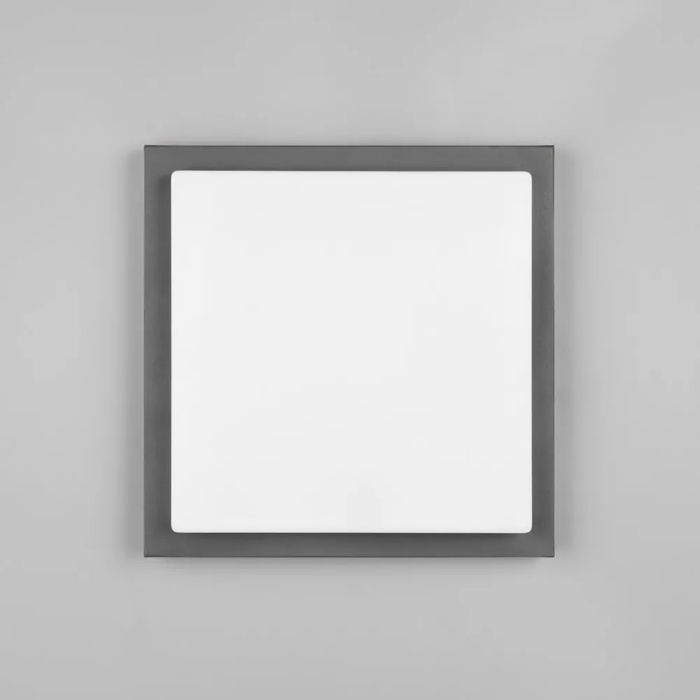 Væglampe Med Sensor ^ Trio Lighting Udendørs LED-væglampe Bermejo, kantet, sensor, CCT, antracit