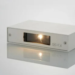 Væglamper ^ Lucande Udendørs LED-væglampe Katla af aluminium