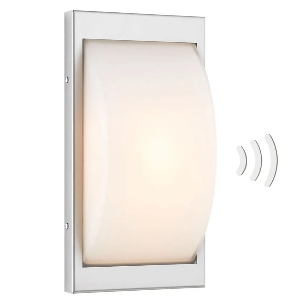 LCD Væglampe Med Sensor > Udendørs LED-væglampe 068LEDSEN, stål, sensor