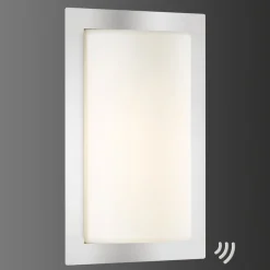 LCD Væglampe Med Sensor > Udendørs LED-væglampe Luis, stål, bevægelsessensor