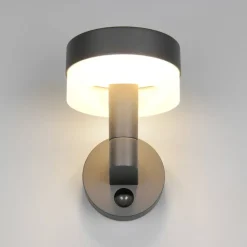 Trio Lighting Væglampe Med Sensor > Udendørs LED-væglampe Mackenzie Sensor antracit, trykstøbt aluminium