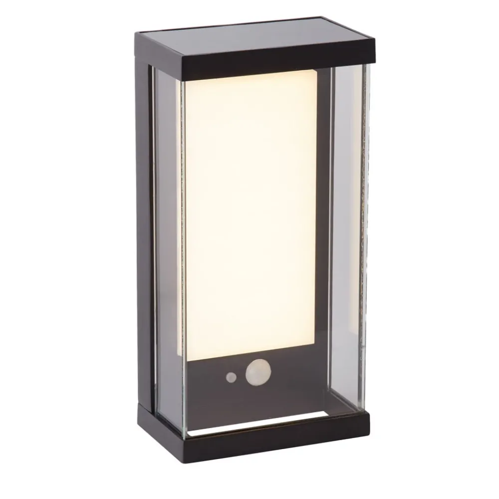 Searchlight Solcellelamper > Udendørs LED-væglampe med solceller 67419BK