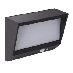 Searchlight Solcellelamper > Udendørs LED-væglampe med solceller 67418BK