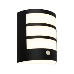 Briloner Væglampe Med Sensor|Væglamper > Udendørs LED-væglampe 3795015, sort, sensor, IP44