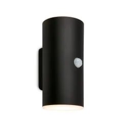 Briloner Væglampe Med Sensor|Væglamper > Udendørs LED-væglampe 3787015, sort, sensor, op/ned