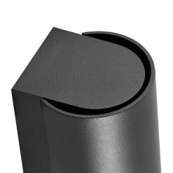 Deko-Light Væglamper > Udendørs væglampe CAN, sort, 1 lyskilde, Ø 8 cm IP65 metal GU10