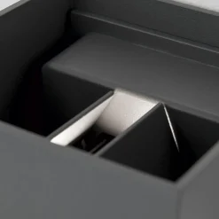 Væglampe Med Sensor|Terrassebelysning ^ ORION Udendørs væglampe Cube-S, antracit, metal, sensor
