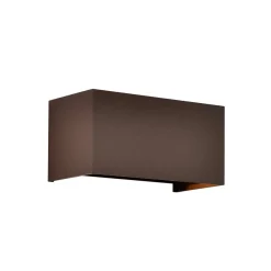 Mantra Iluminación Væglamper > Udendørs væglampe Davos dobbelt, cprtem, dæmpbar aluminium