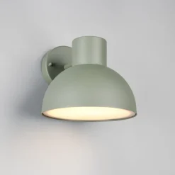 Trio Lighting Væglamper > Udendørs væglampe Elbe, grøn, trykstøbt aluminium, E27