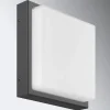 LCD Væglamper > Udendørs væglampe Ernest, grafit, 25 x 25 cm, E27, stål