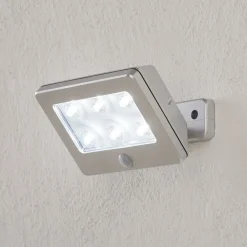 Væglampe Med Sensor|Væglamper ^ Briloner Udendørs væglampe Kollig, sensor, batteridrevet