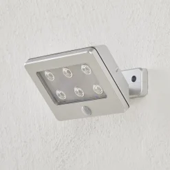 Væglampe Med Sensor|Væglamper ^ Briloner Udendørs væglampe Kollig, sensor, batteridrevet