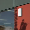 Væglampe Med Sensor ^ LCD 039 udendørs væglampe med bevægelsessensor, grafit